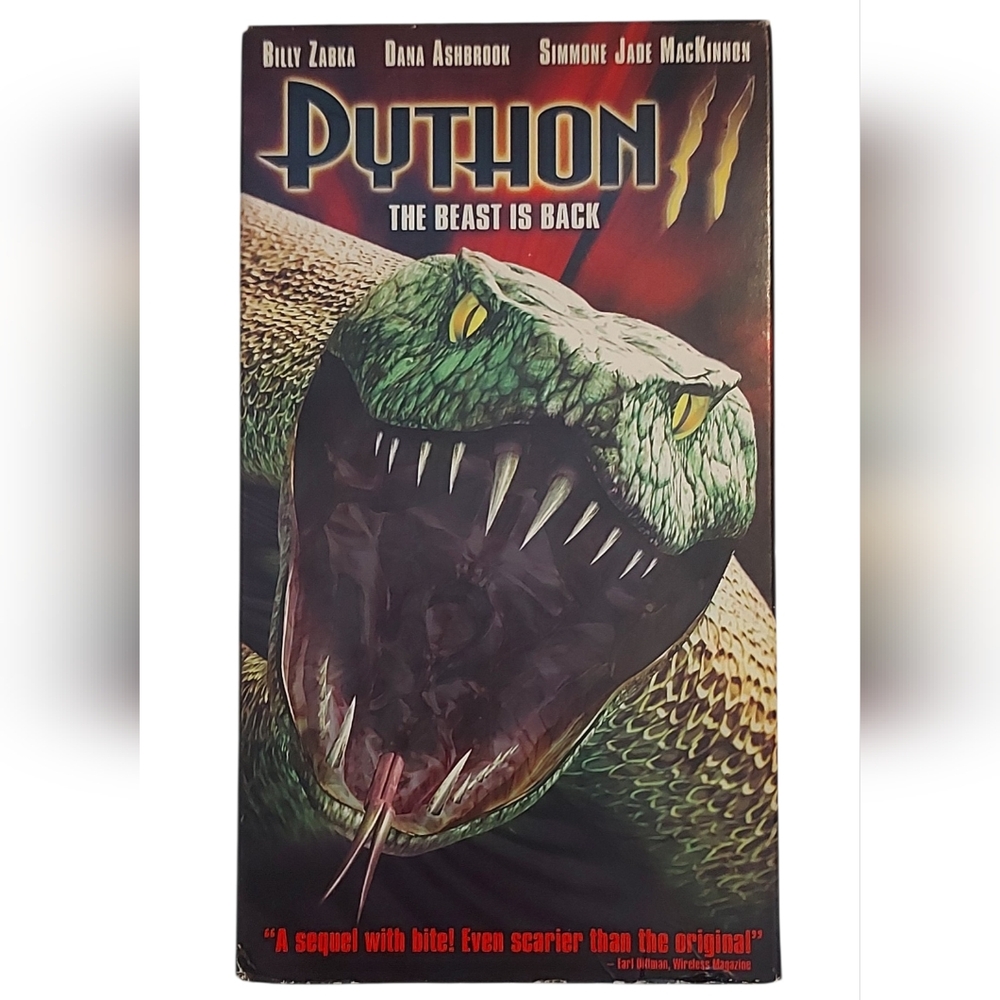 Python II VHS Tape - Picture 2 of 4